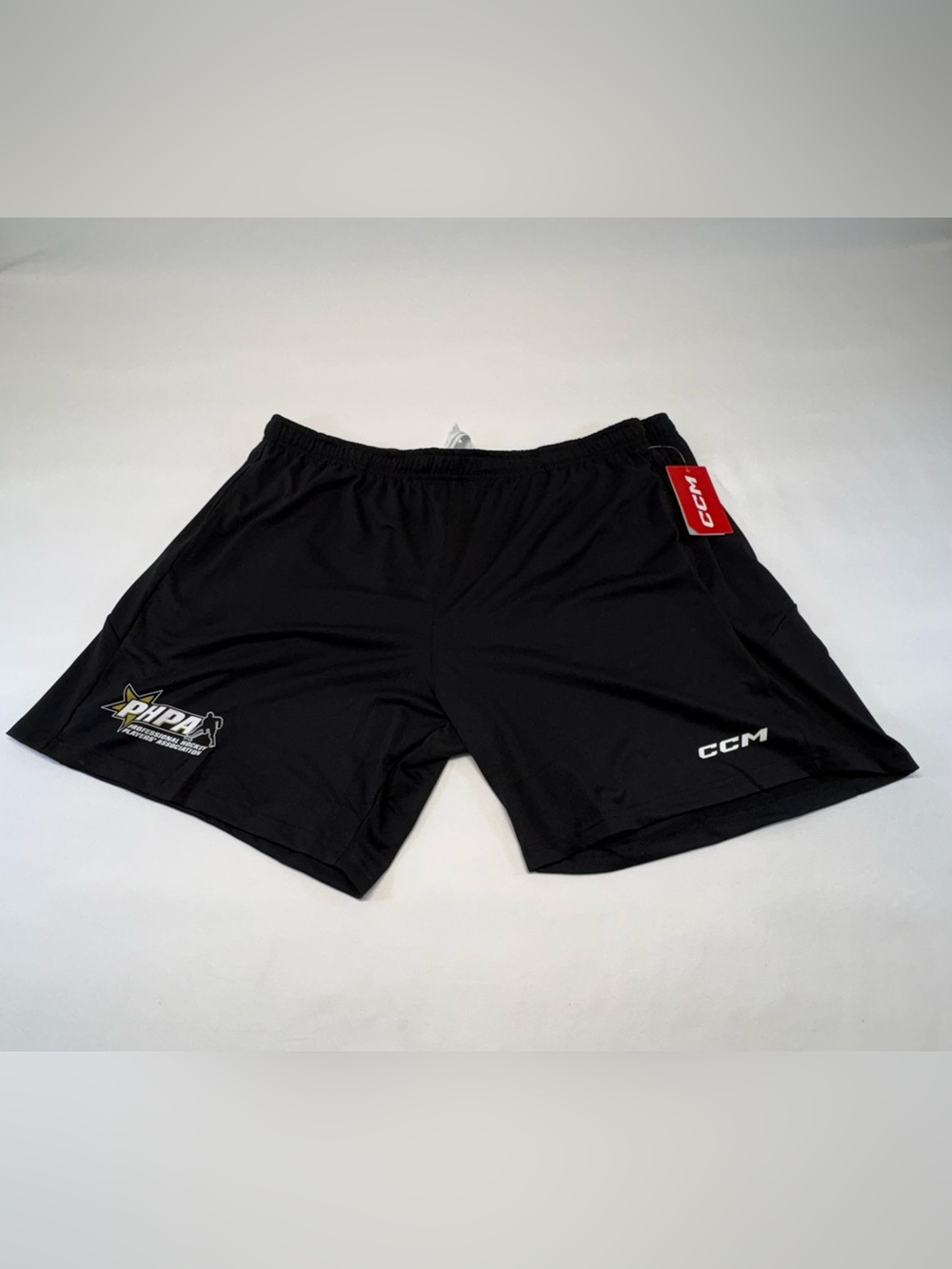 NWT CCM Hockey PHPA Pro Stock Training Shorts Black Men's 2XL XXL